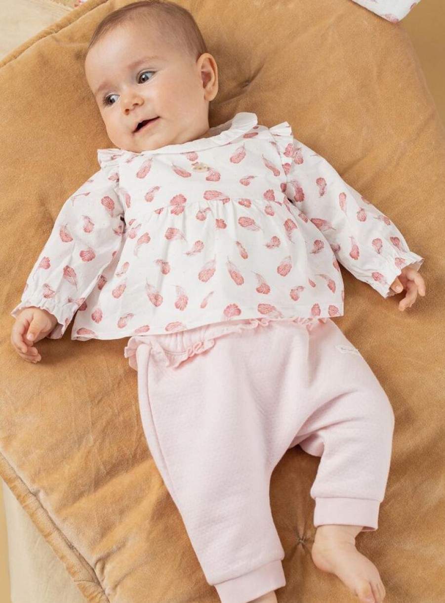 Naissance Sergent Major Tenues & Ensembles | Ensemble Body-Blouse, Legging Et Chaussettes Bebe Fille